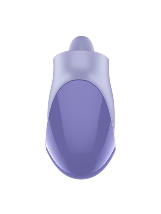 SATISFYER TONGUE DANCER ESTIMULADOR CLITORIANO CON VIBRACION Y PULSACIONES LILA