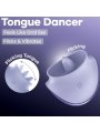 SATISFYER TONGUE DANCER ESTIMULADOR CLITORIANO CON VIBRACION Y PULSACIONES LILA