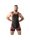 LOCKER GEAR MONO OPEN ACCESS SINGLET ROJO L