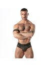 LOCKER GEAR SPORT MESH JOCK BRIEF CAQUI M