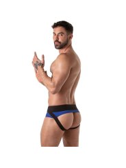 LOCKER GEAR WIDE WAISTBAND JOCK BRIEF AZUL S