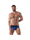 LOCKER GEAR WIDE WAISTBAND JOCK BRIEF AZUL L