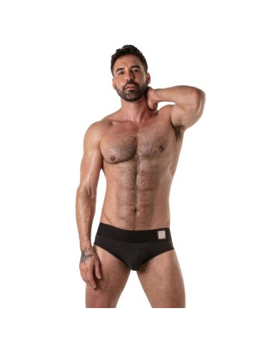 LOCKER GEAR WIDE WAISTBAND JOCK BRIEF NEGRO XL