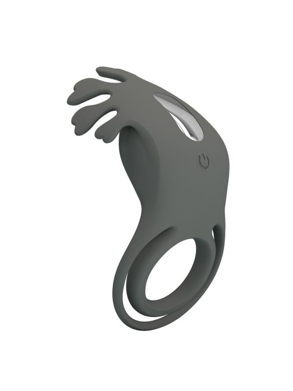 PRETTY LOVE ANILLO VIBRADOR RECARGABLE CON ESTIMULADOR