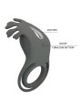 PRETTY LOVE ANILLO VIBRADOR RECARGABLE CON ESTIMULADOR