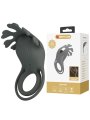 PRETTY LOVE ANILLO VIBRADOR RECARGABLE CON ESTIMULADOR