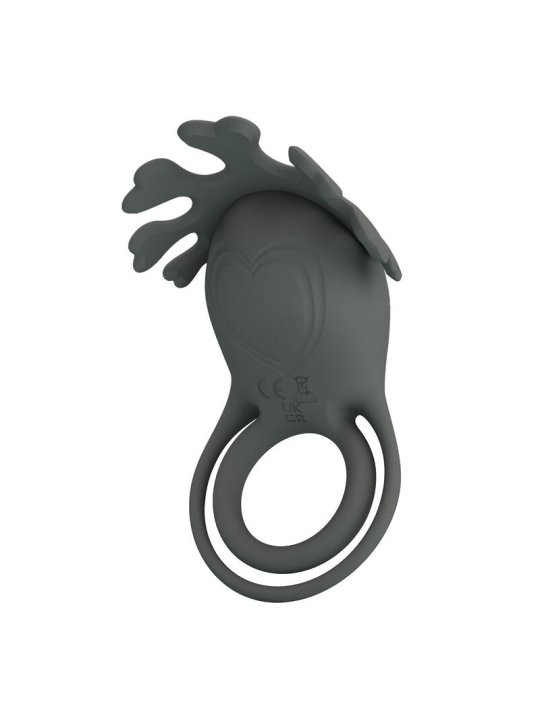 PRETTY LOVE ANILLO VIBRADOR RECARGABLE CON ESTIMULADOR