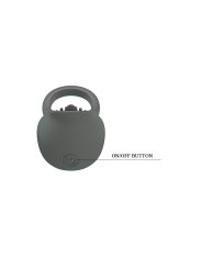 PRETTY LOVE ANILLO VIBRADOR RECARGABLE CON ESTIMULACION ORAL