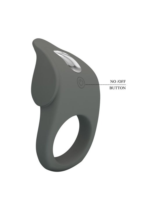 PRETTY LOVE ANILLO VIBRADOR RECARGABLE SILICONA FLEXIBLE