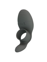 PRETTY LOVE ANILLO VIBRADOR RECARGABLE CON DOBLE ESTIMULACION