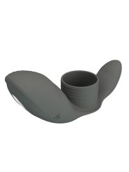 PRETTY LOVE ANILLO VIBRADOR RECARGABLE CON DOBLE ESTIMULACION