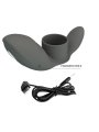 PRETTY LOVE ANILLO VIBRADOR RECARGABLE CON DOBLE ESTIMULACION