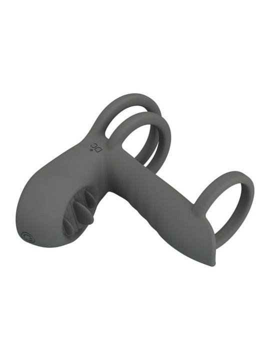 PRETTY LOVE FUNDA PARA PENE CON DOBLE ESTIMULACION Y EFECTO ORAL
