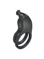 PRETTY LOVE GOODWIN ANILLO VIBRADOR DOBLE PARA PENE RECARGABLE NEGRO