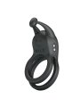 PRETTY LOVE GOODWIN ANILLO VIBRADOR DOBLE PARA PENE RECARGABLE NEGRO