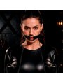 FETISH SUBMISSIVE ANILLA MORDAZA CON PINZAS PARA PEZONES