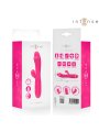 INTENSE IVY VIBRADOR FLEXIBLE 10 VIBRACIONES CON LENGUA ESTIMULADORA ROSA