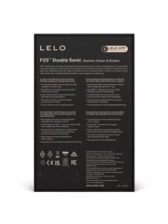 LELO F2S DOUBLE SONIC MASTURBADOR MASCULINO CON DOBLE ESTIMULACION SONICA ROJO