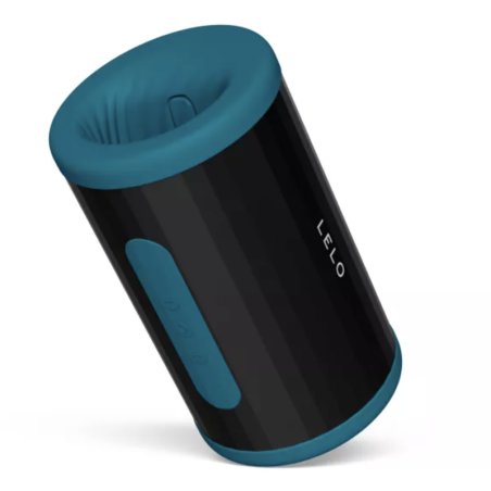 LELO F2S DOUBLE SONIC MASTURBADOR MASCULINO CON DOBLE ESTIMULACION SONICA VERDE AZULADO