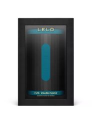 LELO F2S DOUBLE SONIC MASTURBADOR MASCULINO CON DOBLE ESTIMULACION SONICA VERDE AZULADO