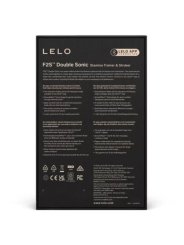 LELO F2S DOUBLE SONIC MASTURBADOR MASCULINO CON DOBLE ESTIMULACION SONICA VERDE AZULADO