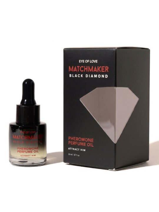 EYE OF LOVE MATCHMAKER BLACK DIAMOND ACEITE PERFUMADO CON FEROMONAS 20 ML