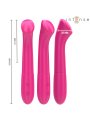 INTENSE PATY VIBRADOR 19 CM FLEXIBLE 10 VIBRACIONES MODELO 2 ROSA