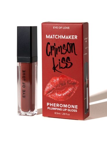 EYE OF LOVE MATCHMAKER CRIMSON KISS BRILLO LABIAL ROJO EFECTO VOLUMEN CON FEROMONAS 85 ML