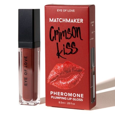 EYE OF LOVE MATCHMAKER CRIMSON KISS BRILLO LABIAL ROJO EFECTO VOLUMEN CON FEROMONAS 85 ML