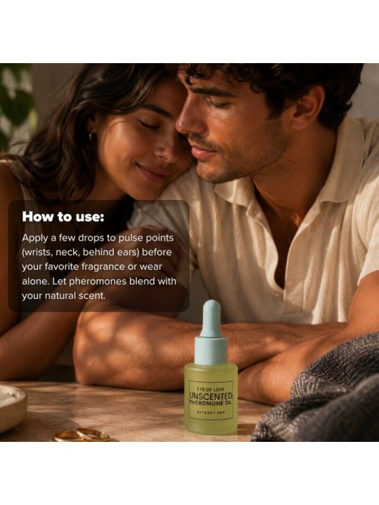 EYE OF LOVE ACEITE PERFUMADO CON FEROMONAS PARA HOMBRE SIN FRAGANCIA 20 ML