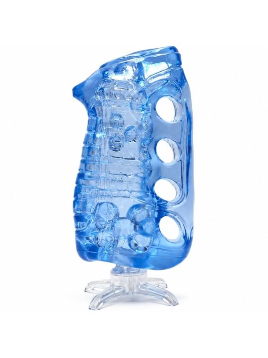 FLESHLIGHT FLESHSKINS GRIP BLUE ICE MASTURBADOR MANUAL AZUL
