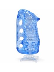 FLESHLIGHT FLESHSKINS GRIP BLUE ICE MASTURBADOR MANUAL AZUL