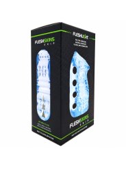 FLESHLIGHT FLESHSKINS GRIP BLUE ICE MASTURBADOR MANUAL AZUL