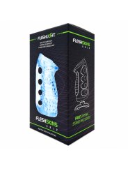 FLESHLIGHT FLESHSKINS GRIP BLUE ICE MASTURBADOR MANUAL AZUL