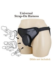 PRETTY LOVE ARNES STRAP ON UNIVERSAL NEGRO