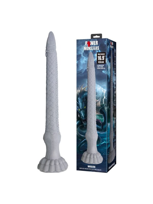 POWER MONSTERS BASILISK DILDO 43 CM O 5 CM
