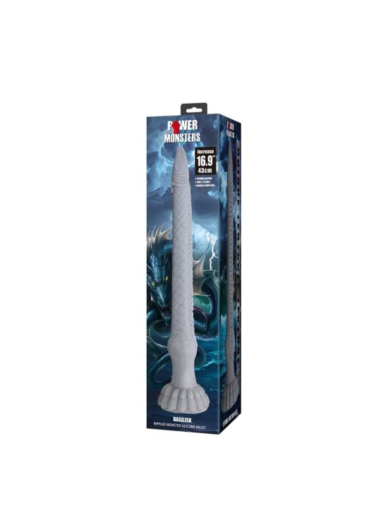 POWER MONSTERS BASILISK DILDO 43 CM O 5 CM