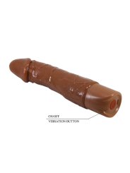 PRETTY LOVE DONALD VIBRADOR REALISTICO 195 CM O 4 CM COLOR MARRON