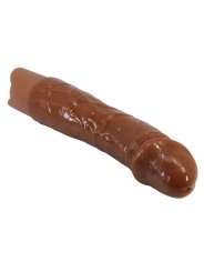 PRETTY LOVE DONALD VIBRADOR REALISTICO 195 CM O 4 CM COLOR MARRON