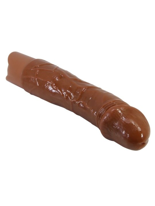 PRETTY LOVE DONALD VIBRADOR REALISTICO 195 CM O 4 CM COLOR MARRON