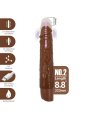 PRETTY LOVE KESSLER DILDO VIBRADOR REALISTA 10 MODOS DE VIBRACION Y 10 DE EMPUJE 22 CM MARRON