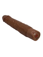 PRETTY LOVE KESSLER DILDO VIBRADOR REALISTA 10 MODOS DE VIBRACION Y 10 DE EMPUJE 22 CM MARRON