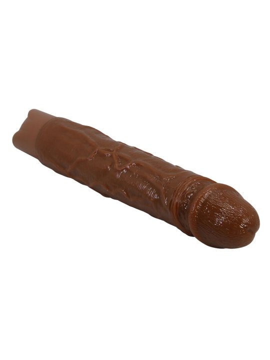 PRETTY LOVE KESSLER DILDO VIBRADOR REALISTA 10 MODOS DE VIBRACION Y 10 DE EMPUJE 22 CM MARRON