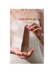 PRETTY LOVE KESSLER DILDO VIBRADOR REALISTA 10 MODOS DE VIBRACION Y 10 DE EMPUJE 22 CM MARRON