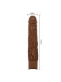 PRETTY LOVE KESSLER DILDO VIBRADOR REALISTA 10 MODOS DE VIBRACION Y 10 DE EMPUJE 22 CM MARRON