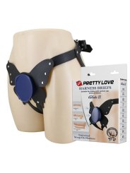PRETTY LOVE ARNES UNIVERSAL TIPO BRAGA PARA STRAP ON NEGRO Y AZUL