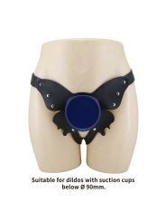 PRETTY LOVE ARNES UNIVERSAL TIPO BRAGA PARA STRAP ON NEGRO Y AZUL
