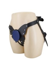 PRETTY LOVE ARNES UNIVERSAL TIPO BRAGA PARA STRAP ON NEGRO Y AZUL