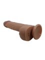 PRETTY LOVE TOMMY VIBRADOR REALISTICO CON EMPUJE MARRON OSCURO CONTROL REMOTO