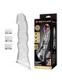 PRETTY LOVE FUNDA EXTENSORA PARA PENE AJUSTABLE 28 CM O 45 CM COLOR TRANSPARENTE